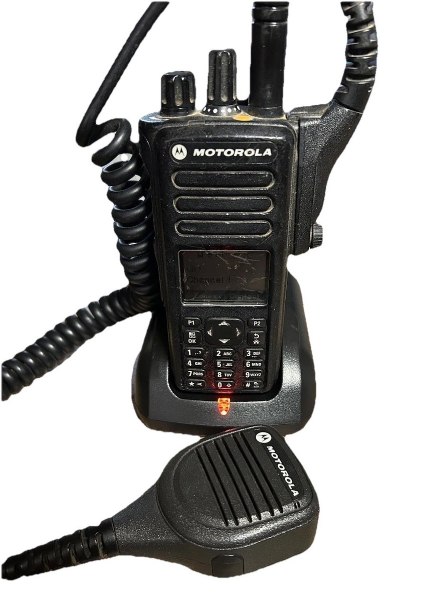 Kit 2 Antenne Corte Per Motorola XPR3300 / DP4000 / DP2400 | UHF 403-527MHz, SMA, 18dBi, 10W | Ricambio Compact - 4