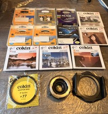 Camera lens filters lot 11 Hoya, Promaster, Cokin , 62 mm 72mm, 77mm,  more