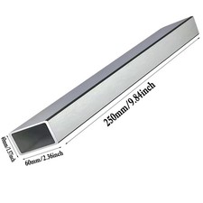 1Pcs 250mm Length 304 Stainlesss Steel Square Tube Rectangular Tube ﻿