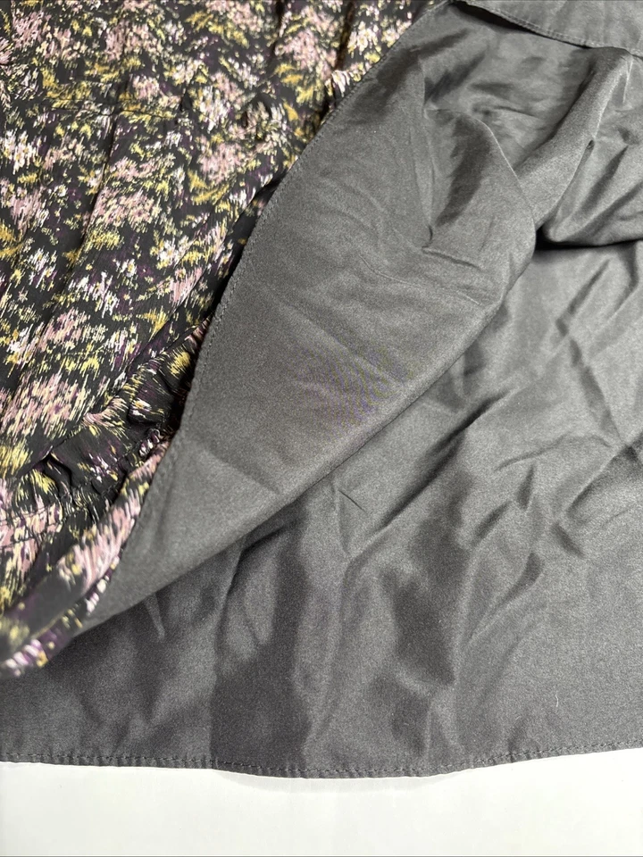 Maxi Falda Madewell Crinkle Georgette en Niveles en Flores Borrosas Talla S Nueva con Etiquetas Foto 4 de 4