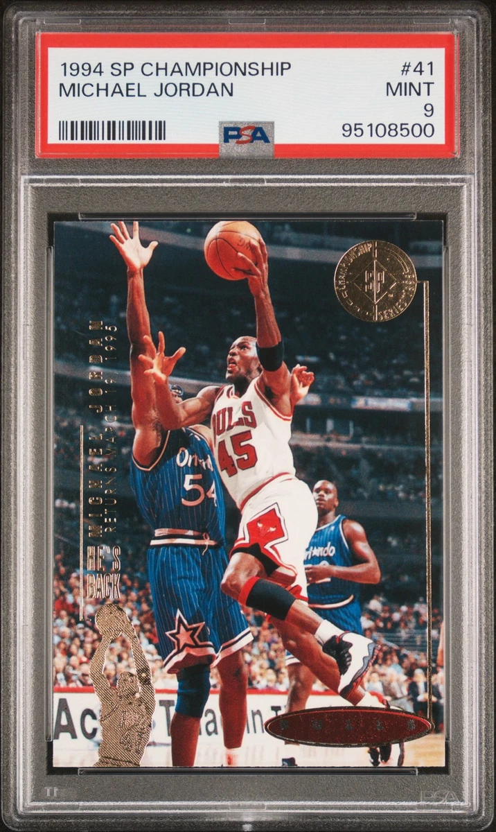 Michael Jordan Basketball Grade 9 1994-95 Season Sports Trading