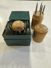 Beading Tool Set FRANCE. Clock Repair Punch Kit.