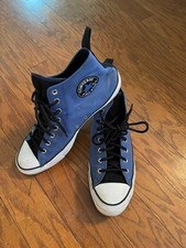 Converse Chuck Taylor All Star Vintage Blue High Top Sneakers