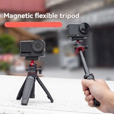 Magnetic Handheld Selfie Tripod Camera Stick Mini Desktop Stand for DJI ACTION 6