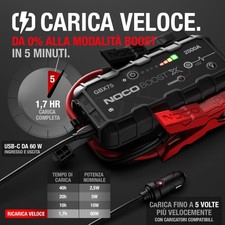 Boost X Gbx75 Avviatore di Emergenza Ultrasafe 2500A Booster Batteria Al Litio - Miniatura 3