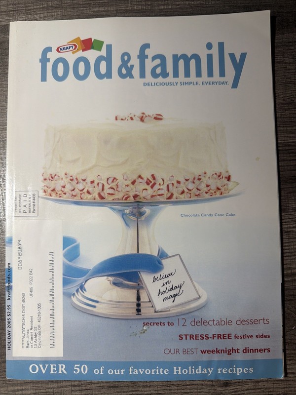 Food & Family Magazine - Holiday 2005 - Believe In Holiday Magic