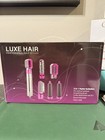 LUXE HAIR 5-in-1 Hair Dryer Set w/ Attachments, Ionic, 3 Heat, Purple — photo 4