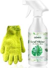 Leaf Shine Spray Gloss & Polish for Indoor Plants for Fiddle Leaf Fig Ficus