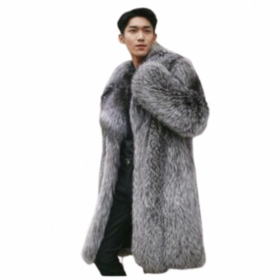 gray mink coat
