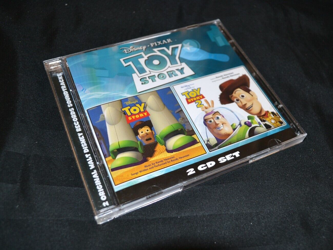 CD OST Soundtrack Walt Disney Toy Story 1 & 2 1995-1999 Randy Newman Double