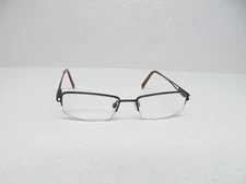 Timberland TB0517 048 Eyeglasses Brown Frame Half Rimless 53-18-140