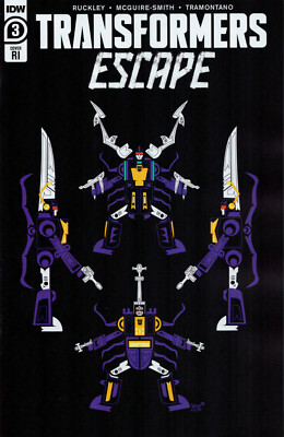Transformers: Escape Nr. 3 (2021), 1:10 Variant Cover RI, Neuware, new
