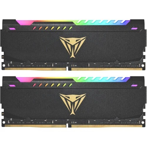 Patriot 16GB Viper Steel RGB DDR4 3200 MHz UDIMM Memory Kit (2 x 8GB) 288 pin - Image 2 of 4