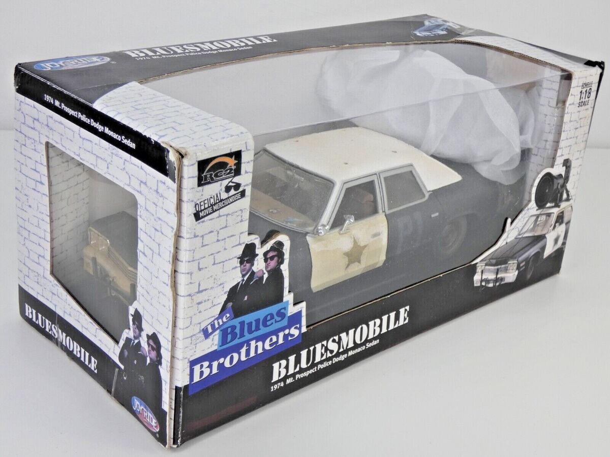 Blues Brothers Bluesmobile Dodge Monaco 1:18 1974 Dirty Blues Brothers Bluesmobile Dodge Monaco 1:18 1974 Dirty