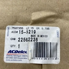 1982-1992 Buick Chevy Pontiac Olds Water Temperature COntrol Valve G.M.#22502236