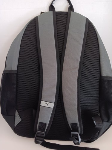 Mochila Puma Negra/Gris 19" Unisex Nueva con Etiquetas 15" Funda para Laptop - Imagen 5 de 5
