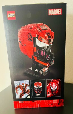 LEGO 76199 MARVEL Carnage Villain Head Helmet Retired Set 2022 | eBay