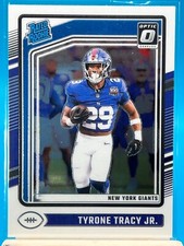 2024 Donruss Optic Football #259 Tyrone Tracy Jr. Rated Rookie New York Giants