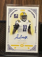 ALI GAYE 2022 ONYX VINTAGE AUTO LSU TIGERS AUTOGRAPH ROOKIE INSERT RC THE GAMBIA
