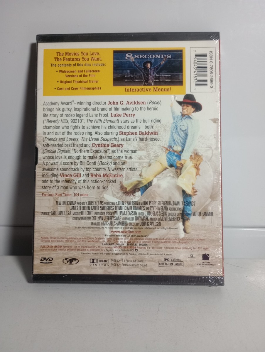 8 Seconds Dvd | eBay