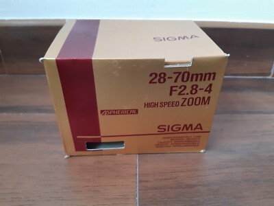 Sigma 28-70 F/2.8-4 Hoch Speed Zoom Aspherical für Canon