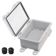 Waterproof Electrical Box Dustproof Junction Box Weatherproof IP67 ABS Plastic 