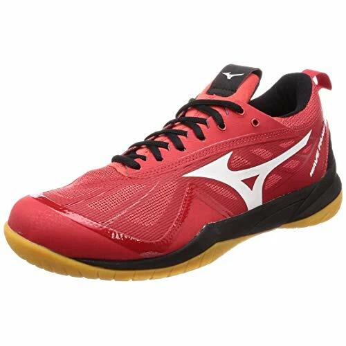 MIZUNO Badminton Shoes WAVE FANG ZERO Wide 71GA1990 Red Black US7