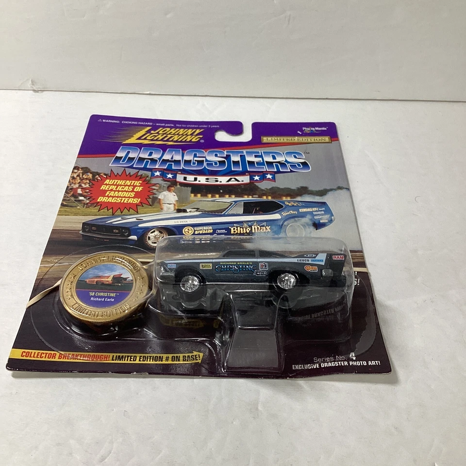 Johnny Lightning, Dragsters, NHRA, #51 Christine, 1/ 64 Scale  - Image 3 of 4