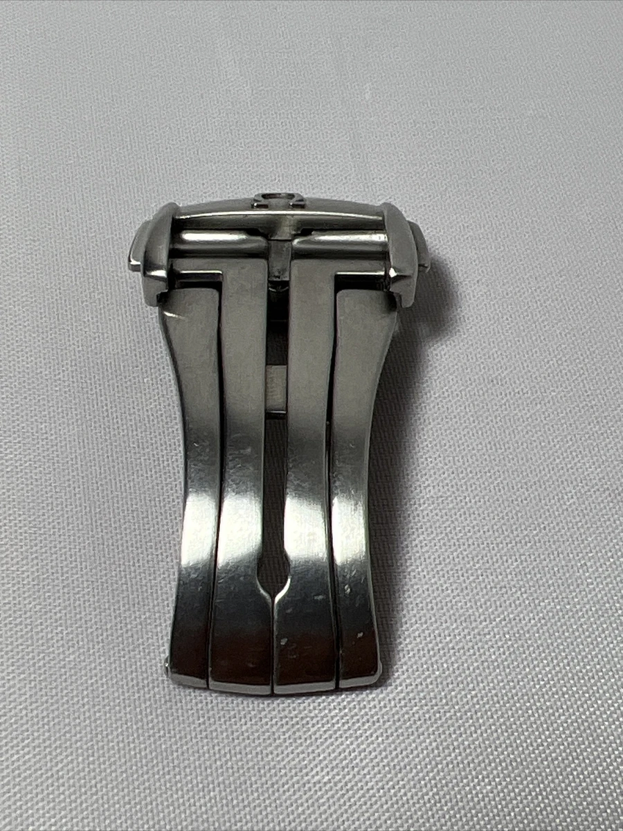 Omega 18mm Satined Steel Deployment Deployant Buckle Clasp