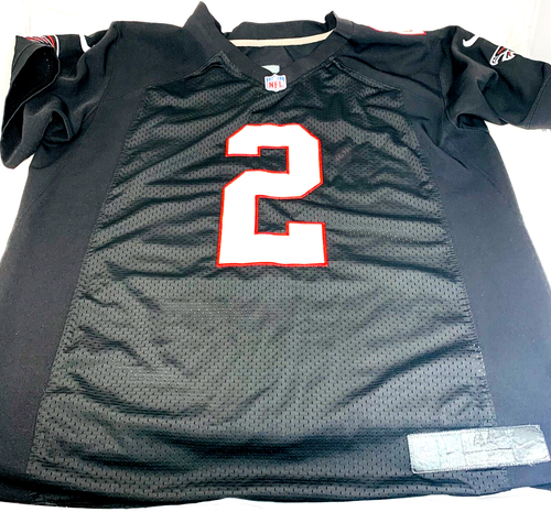 Nike Matt Ryan Atlanta Falcons Black On Field Jersey Men's Size 44 Stitched