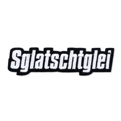 Aufnäher Aufbügler Patch Sprüche Sglaschtglei ostdeutsch Ossi DDR Moped Sprüche