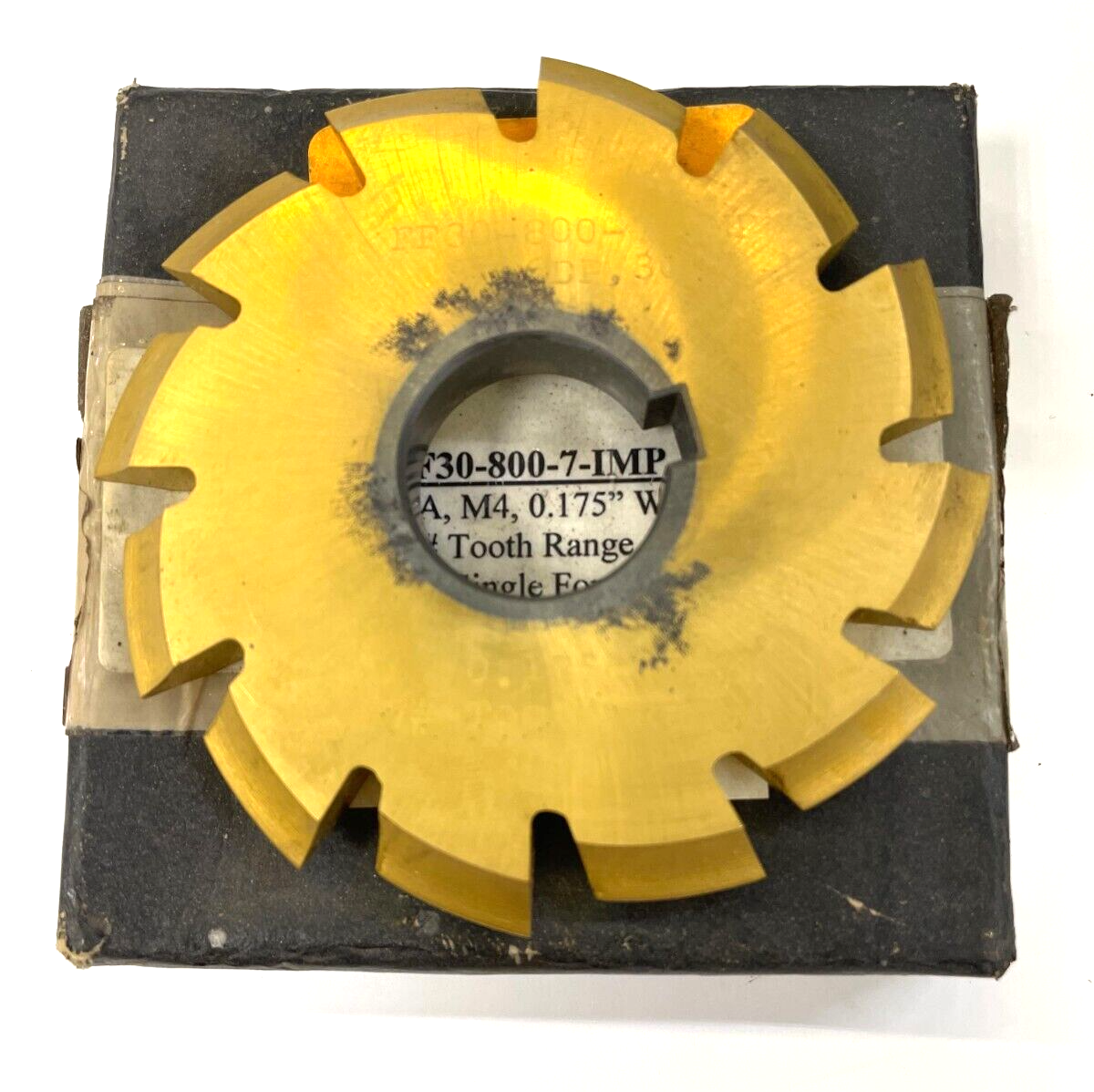 ASH GEAR INVOLUTE SPLINE CUTTER FF308007IMP 3.5" OD 1" BORE 1/4