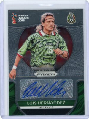 2018 Panini Prizm World Cup Soccer Autograph #S-LH Luis Hernandez
