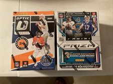 2021 Panini Prizm AND OPTIC,NFL Football Blaster Box NEW FACTORY SEALED