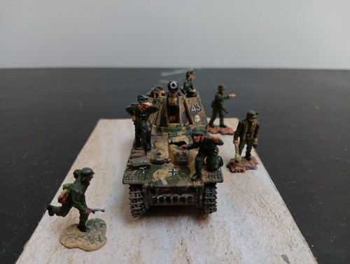 "Klyuchi'43'3rd.SS.Pz.Div#43'☠️"/Sdkfz.124."Wespe"Pz.Jg,7×Figs.Russia/July. - Picture 2 of 11