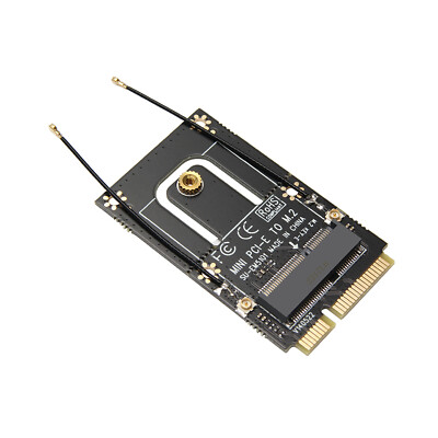 NEW MiniPCIe To M2 Nic Adapter Card Notebook Replacement M.2 NGFF Mini PCIe F19E