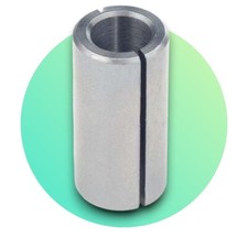 Axcaliber Router Collet Reduction Sleeve 1/2"- 8mm - 340306