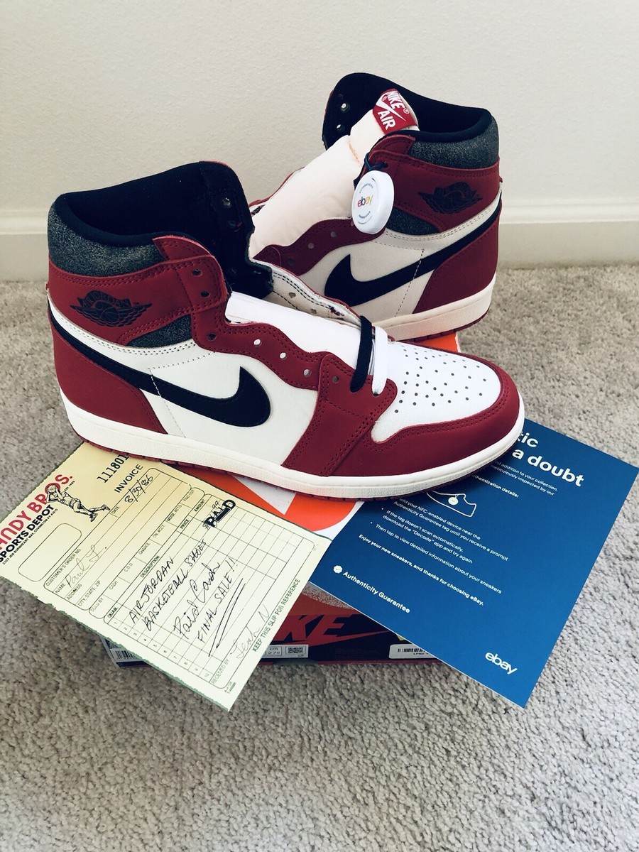 Nike Air Jordan 1 High OG Lost & Found (Chicago) 9 DS Nike Air Jordan 1 High OG Lost & Found (Chicago) 9 DS