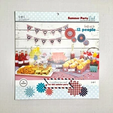 S.E.I Summer Party Pad Scrapbook Paper Pad 4th of July Party