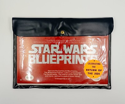 STAR WARS BLUEPRINTS Completely Detailed Designs for the Sets and Effects 1983