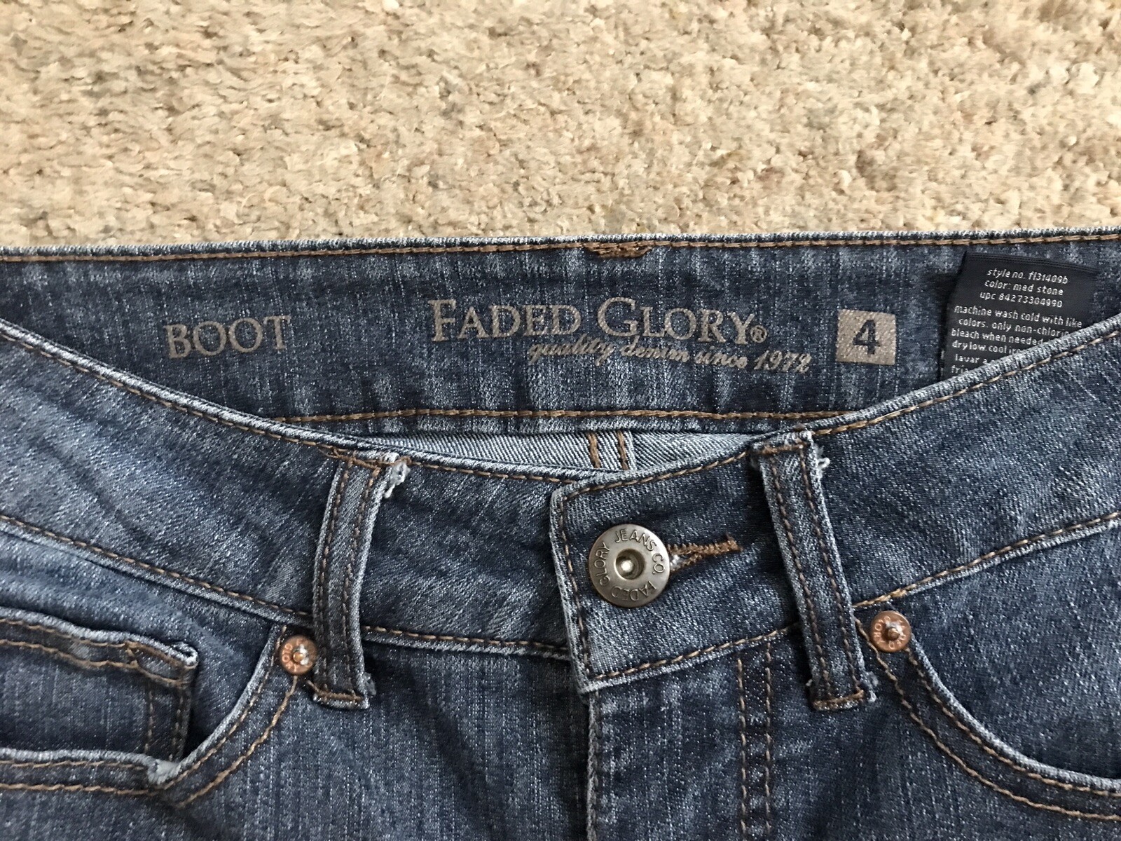 Купить FADED GLORY Womens Petite Size 4 