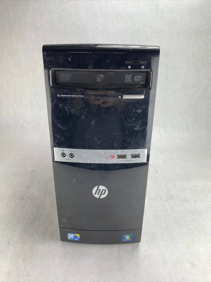 HP Pavilion 500B MT Intel Core 2 Duo 2.93GHz 4GB RAM No HDD No OS - Image 2 of 4