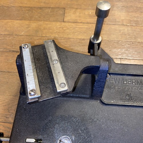 New Hermes GM10491 Jewelers Watchmakers Engraving Machine Part Base - Picture 3 of 9