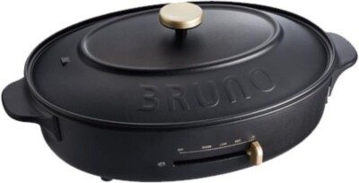 BRUNO BOE053-BK BLACK Oval Hot Plate Electric Griddle Japan New | eBay