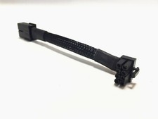 Low Profile 90 Degree 8pin Female to 8 pin male PCI-E GPU Power extension Cable