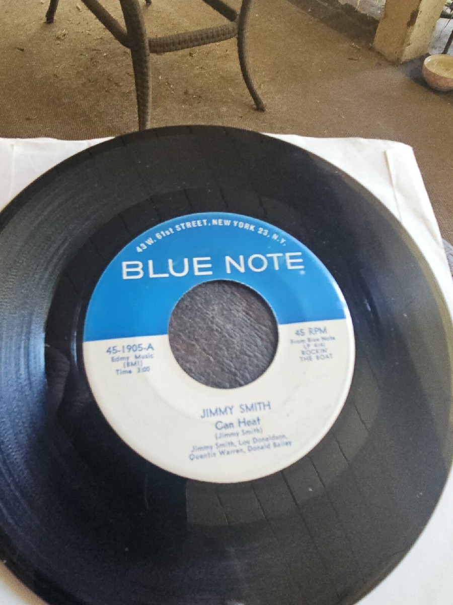 Jimmy Smith jazz 45 Can Heat bw Matilda Matilda on Blue Note VG+