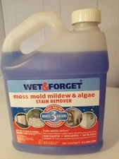 Concentrate WET & FORGET Moss, Mold, Algae & Mildew Stain Remover!    .5 Gallon