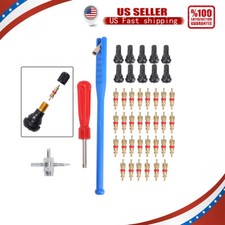 43pcs Valve Stem Tool Kit For Tire Repair Remover Installer Puller Car 43pcs Valve Stem Tool Kit For Tire Repair Remover Installer Puller Car