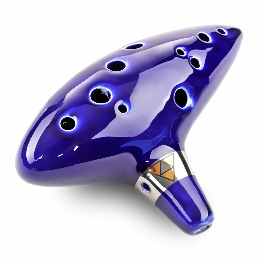 Ocarina 12 Trous Retro AF Ocarina Alto F Tone Scrub Flûte