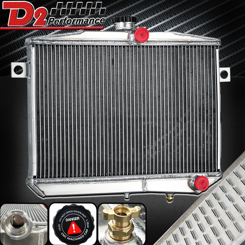 4 Row Aluminum Radiator For 1959-1970 Volvo Amazon P1800 W/B18 B20 GT ...
